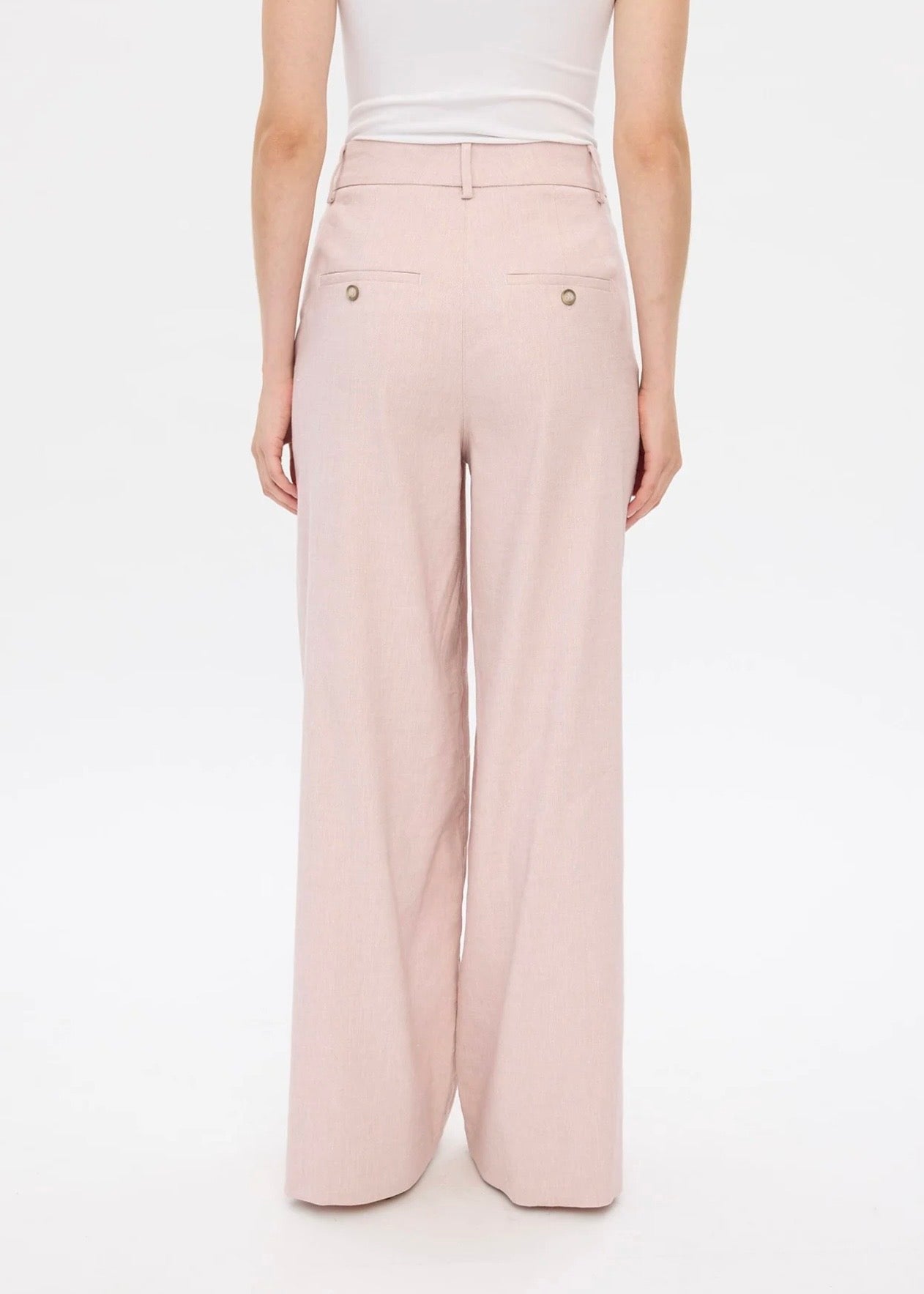 Laura Strawberry Cream Linen