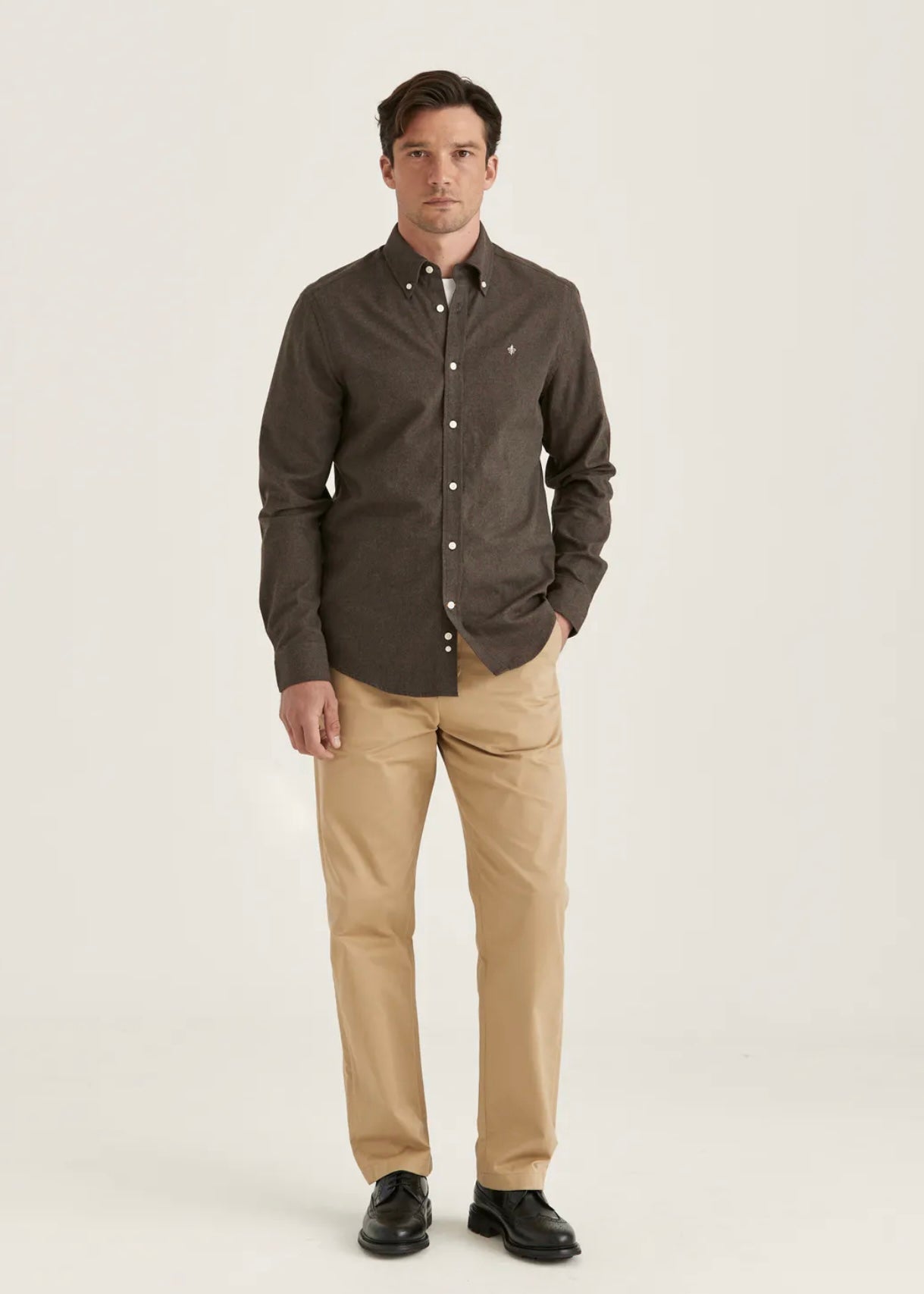 Morris Watts Flannel shirt - Brown