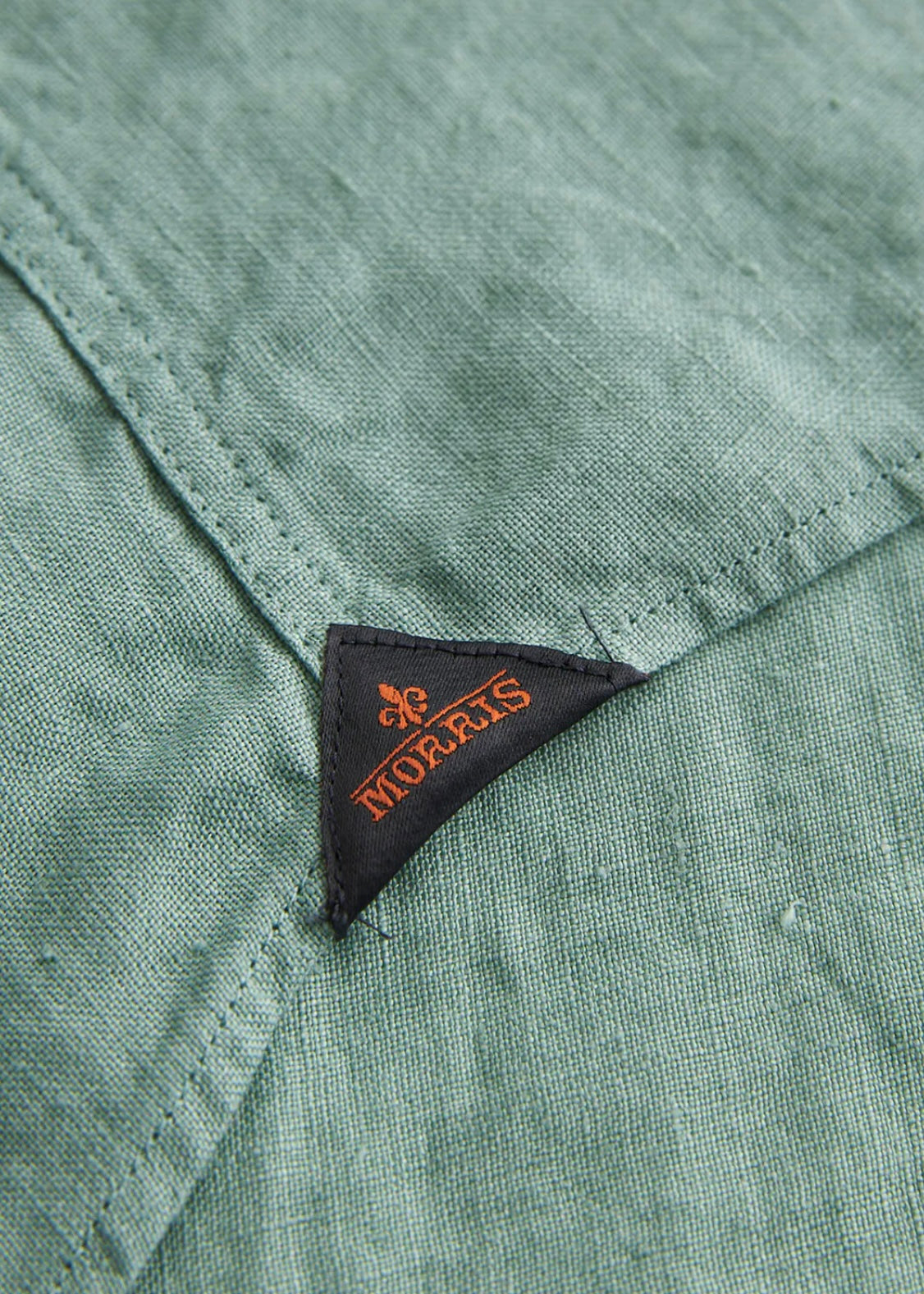 Morris Douglas Linen shirt - Green