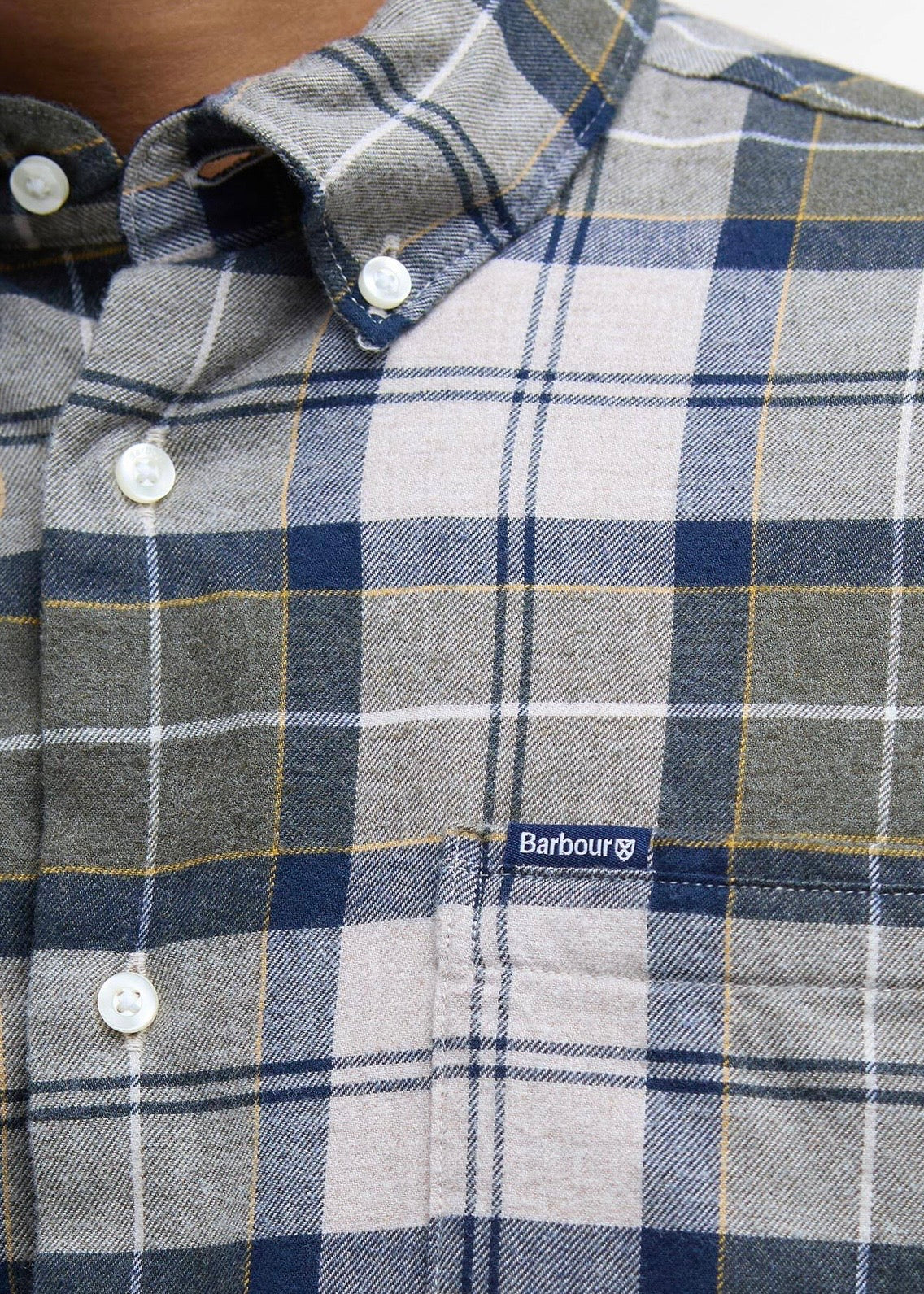Fortrose Tailored Tartan Forest Mist