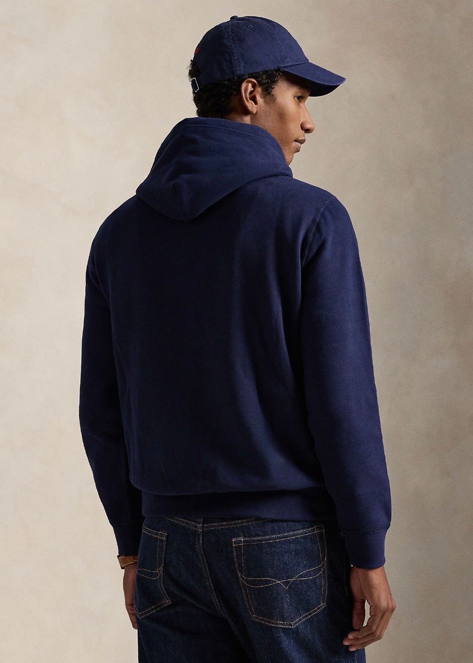 The RL Fleece Hoodie Navy