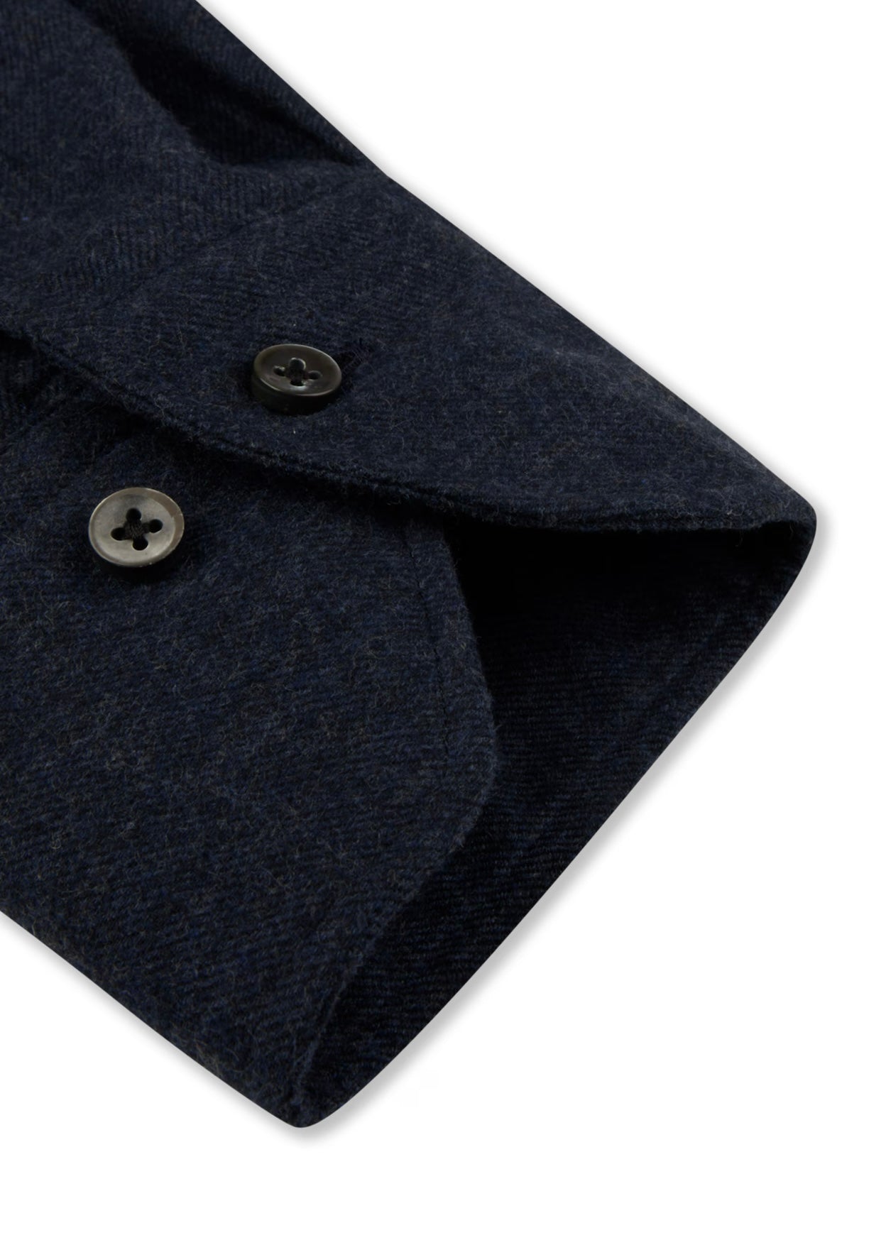 Regular Flannel shirt Navy