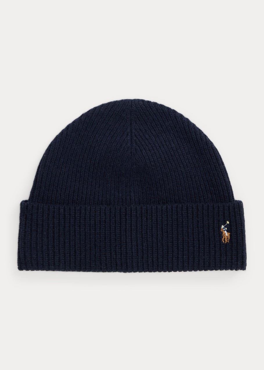 Wool-Blend beanie Hunter Navy