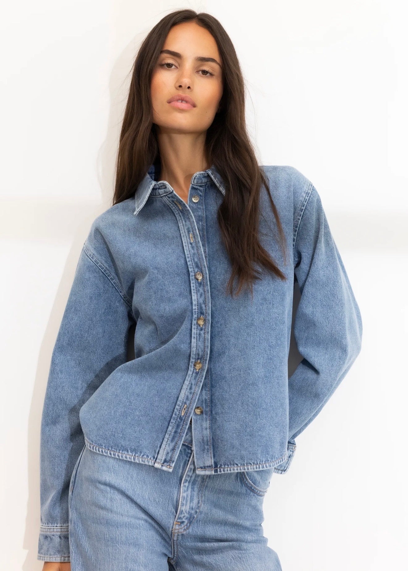 Francis Shirt Mid Blue