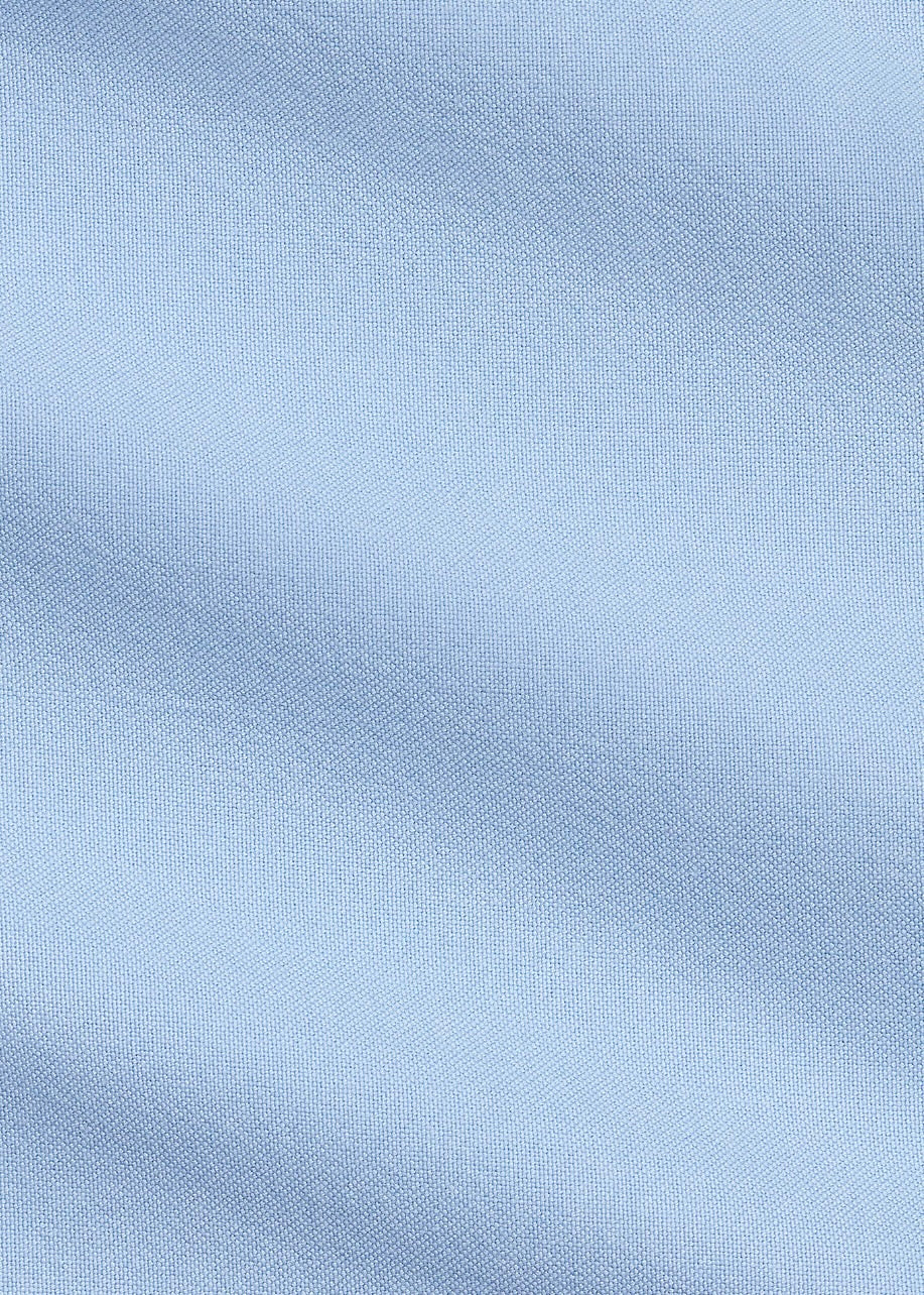 Custom Fit Garment Dyed Oxford Chambray Blue