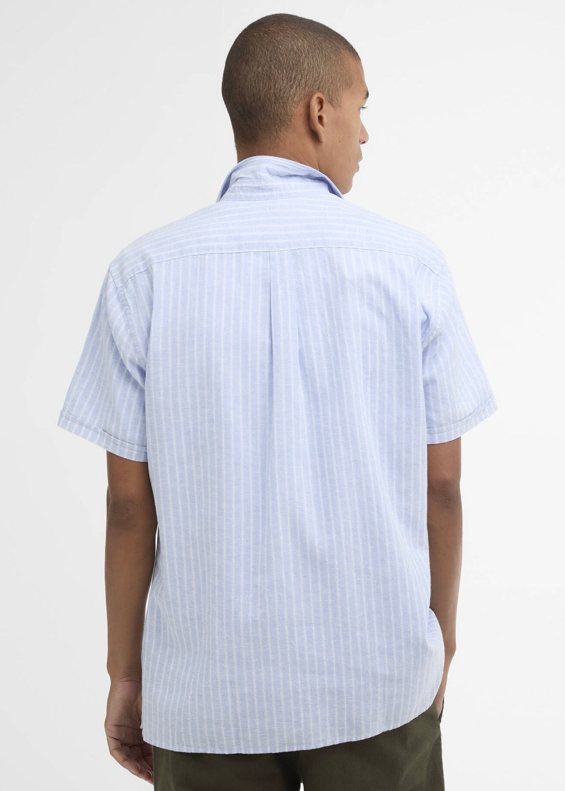 Nelson Striped Shirt Blue