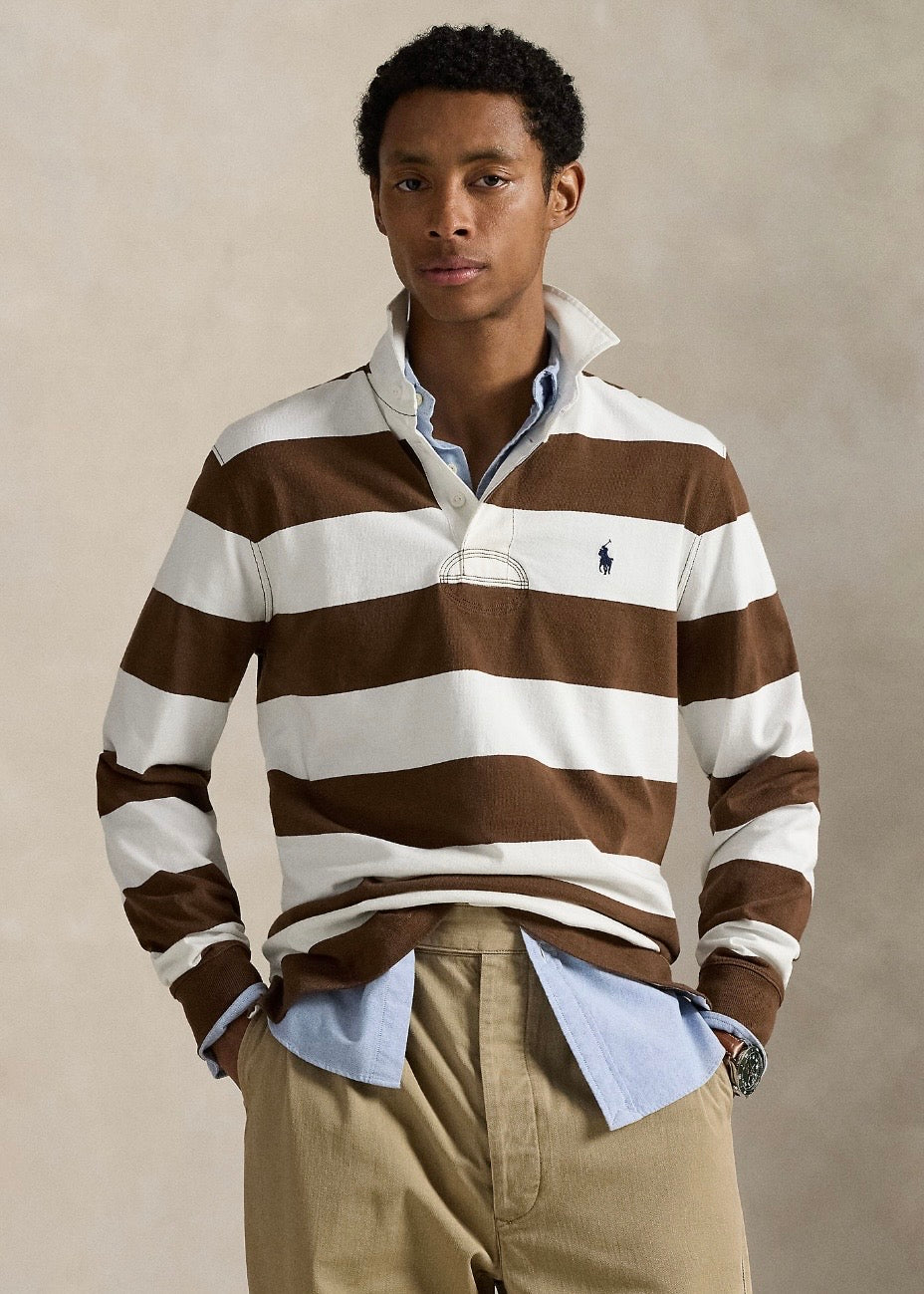 The Iconic Rugby Shirt Pale Russet