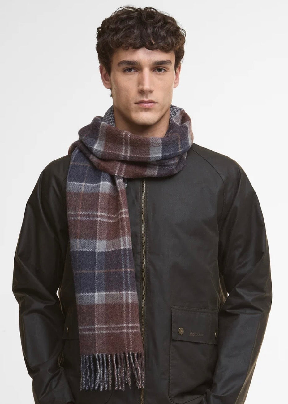 Dramside Reversible Scarf Navy