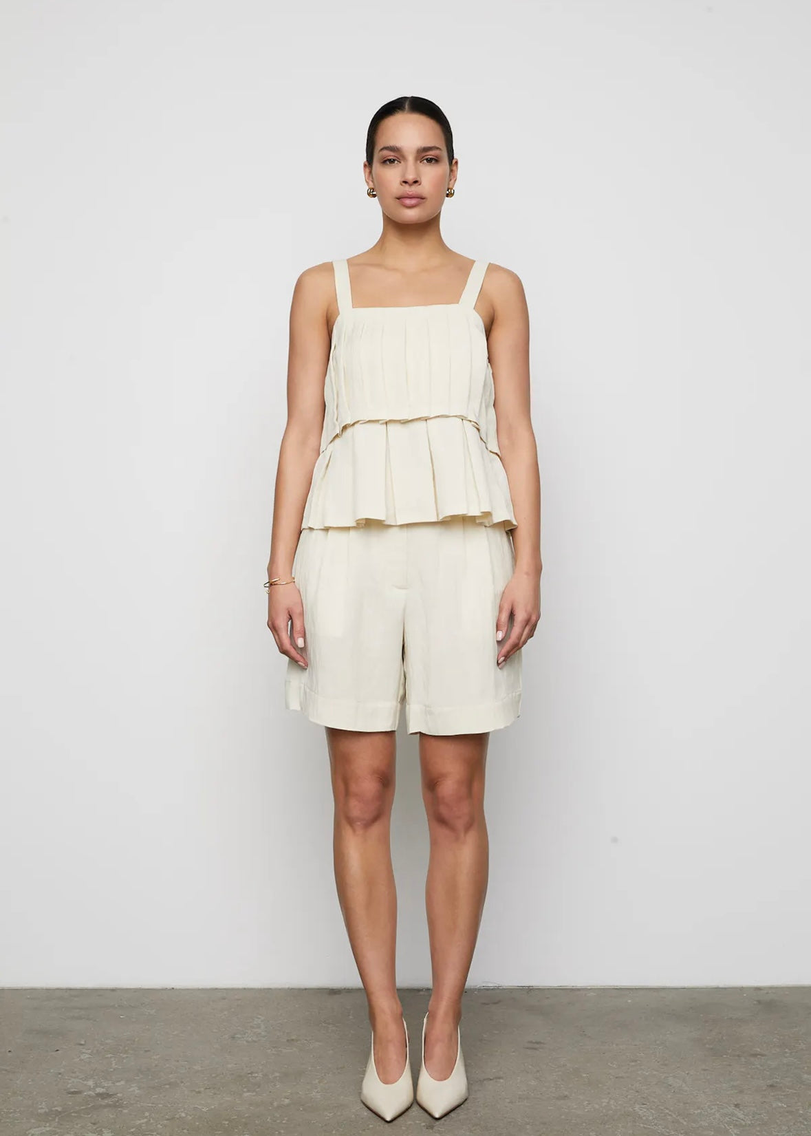 Camilla Pihl Daria shorts - Cream