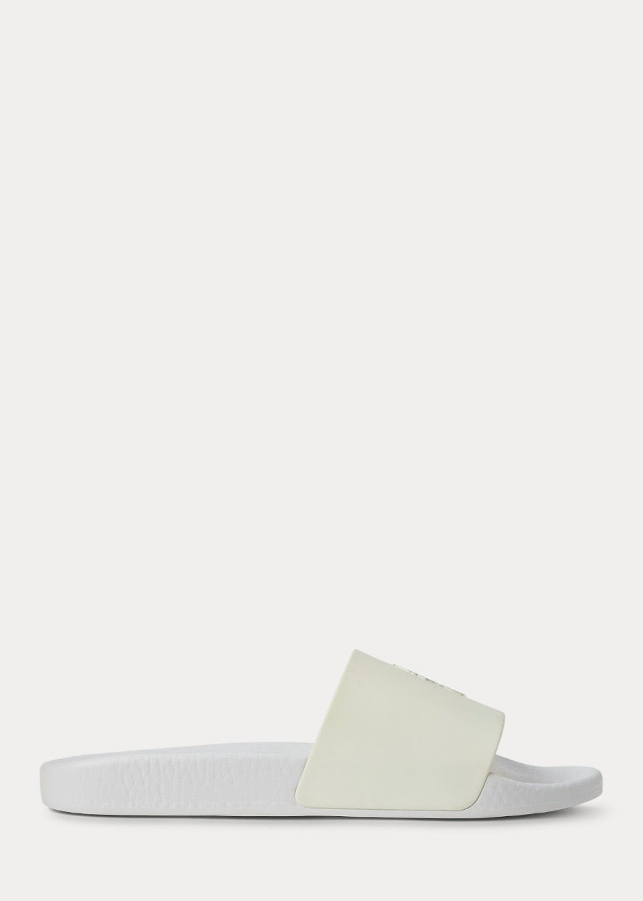Big Pony Slide White