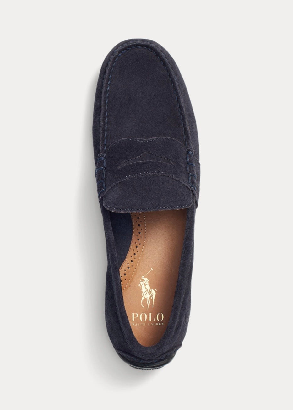 Reynold Suede Driver Hunter Navy