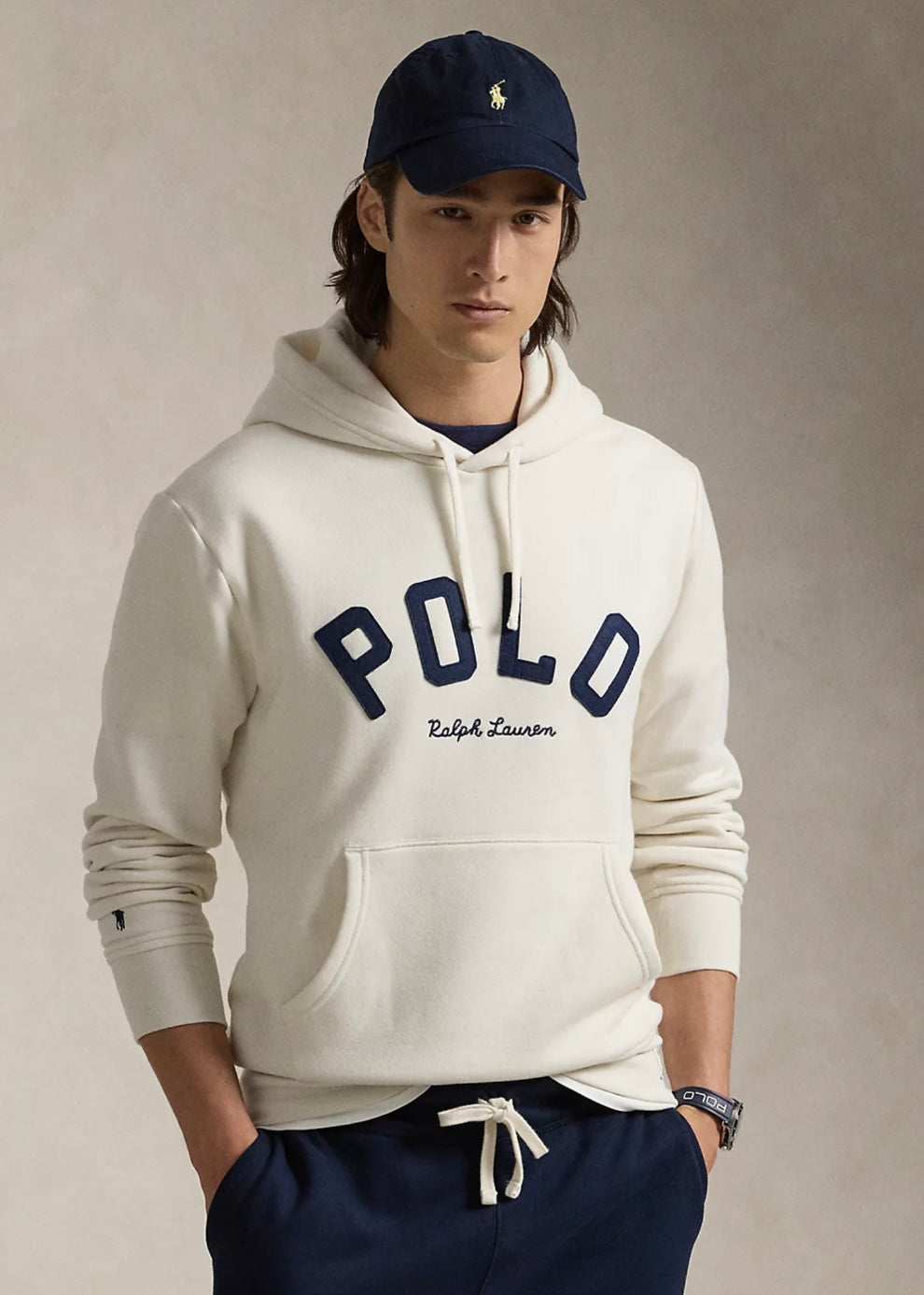 Polo Ralph Lauren hoodie - Antique Cream