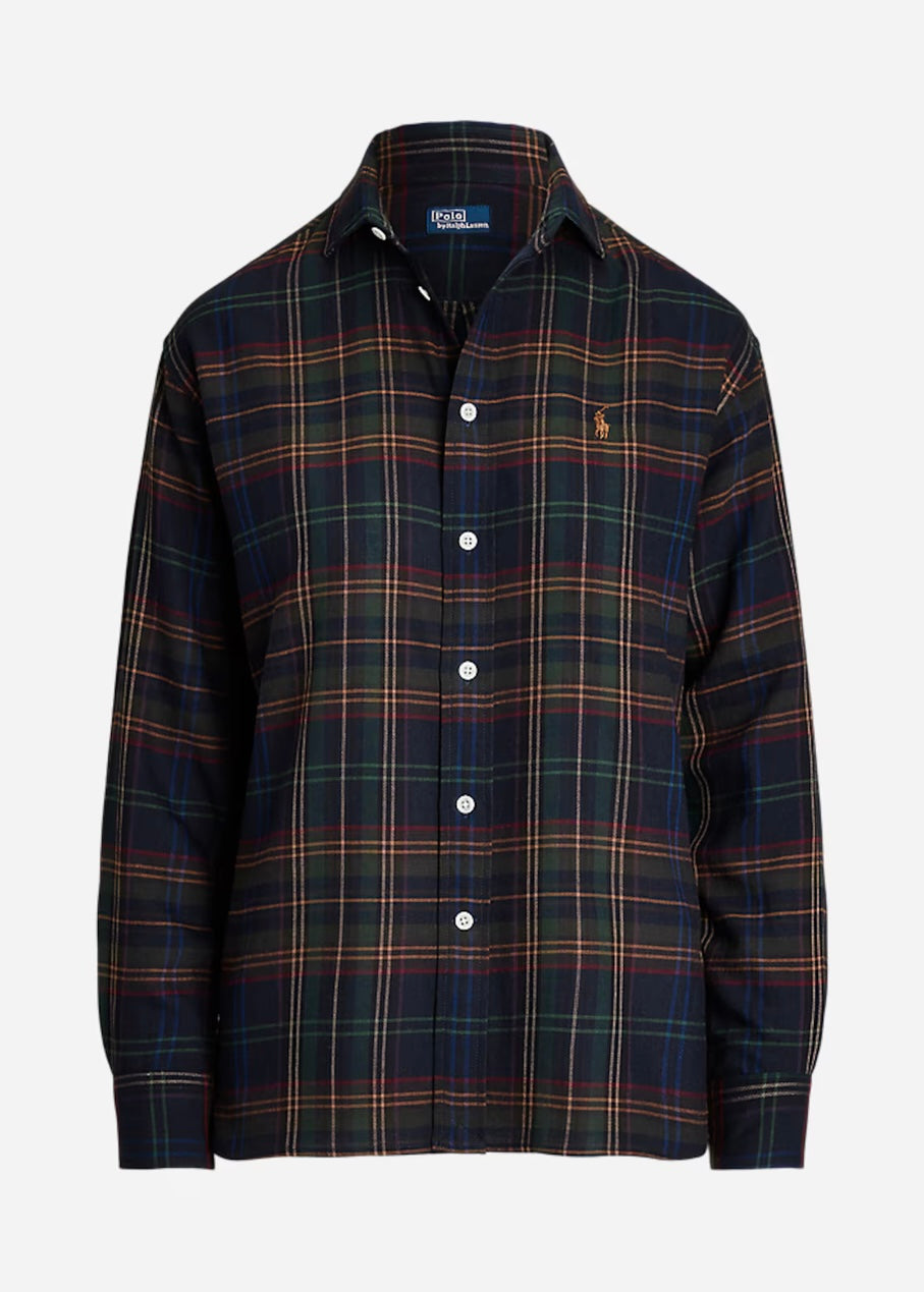 Polo Ralph Lauren Cotton/Wool shirt - Navy Multi Plaid