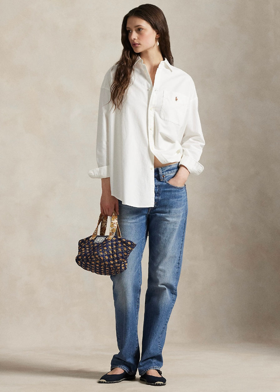 Polo Ralph Lauren Oversized Oxford shirt - White