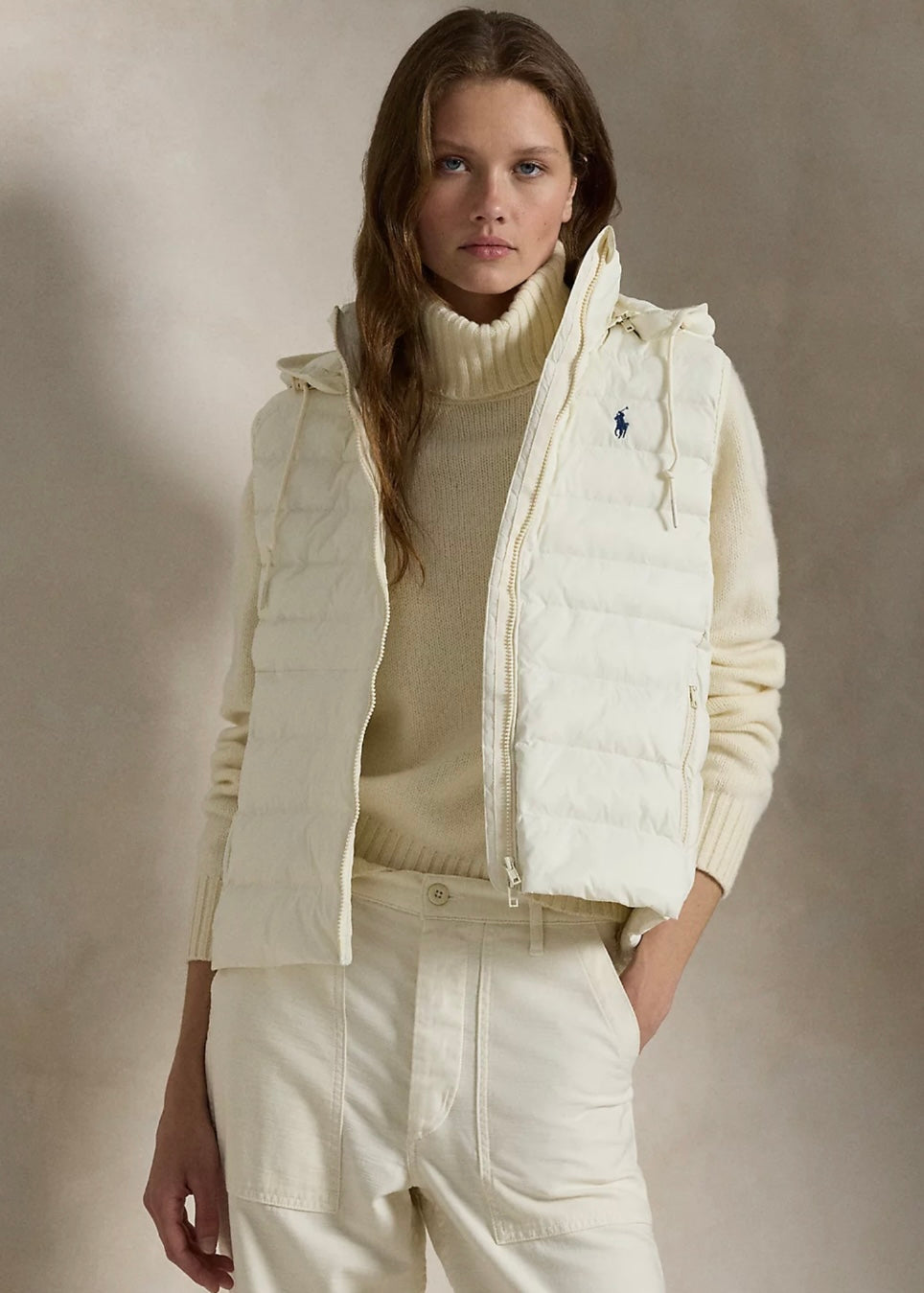 Polo Ralph Lauren Down vest - Estate Cream