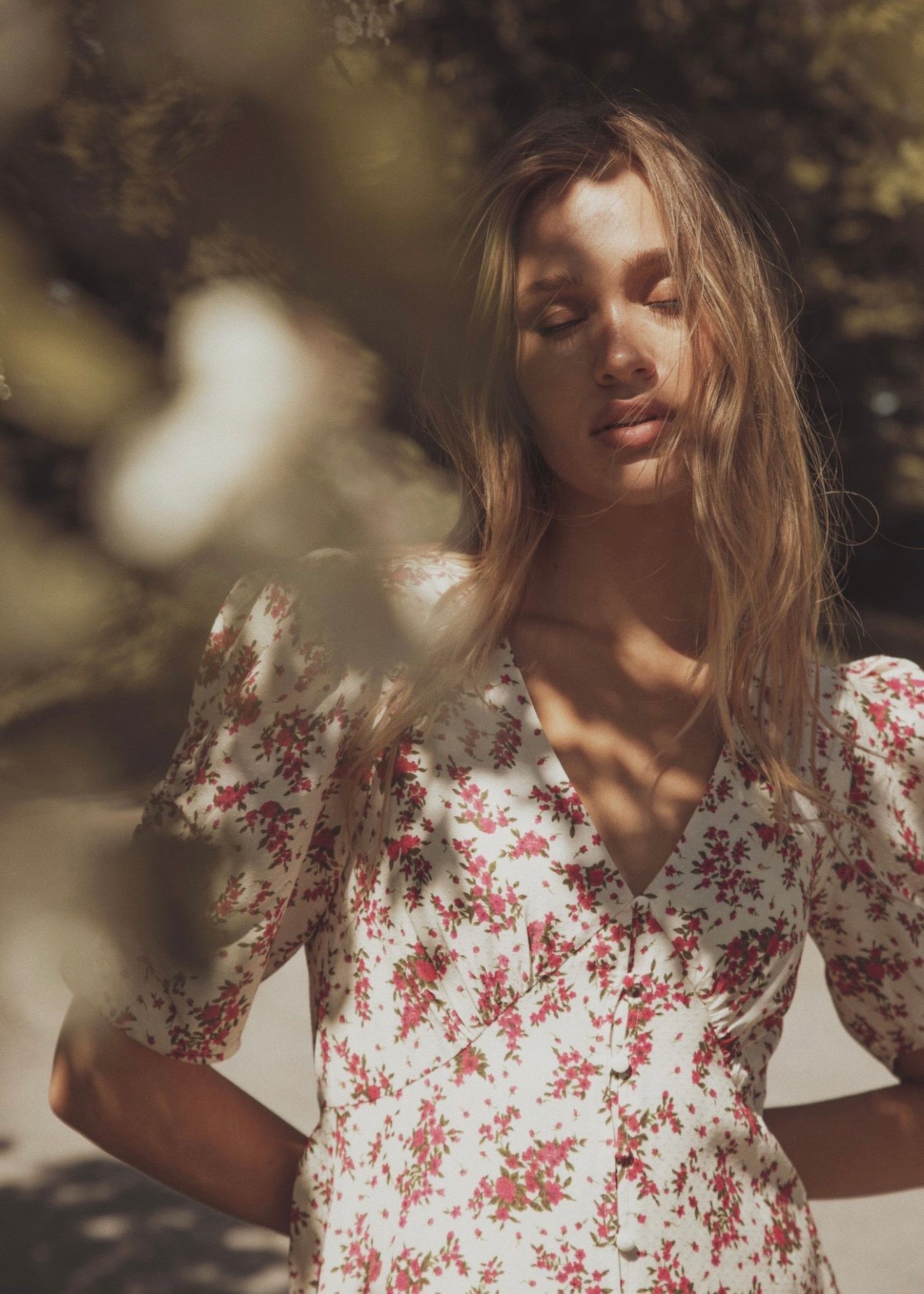 Aivy Dress Berry Print