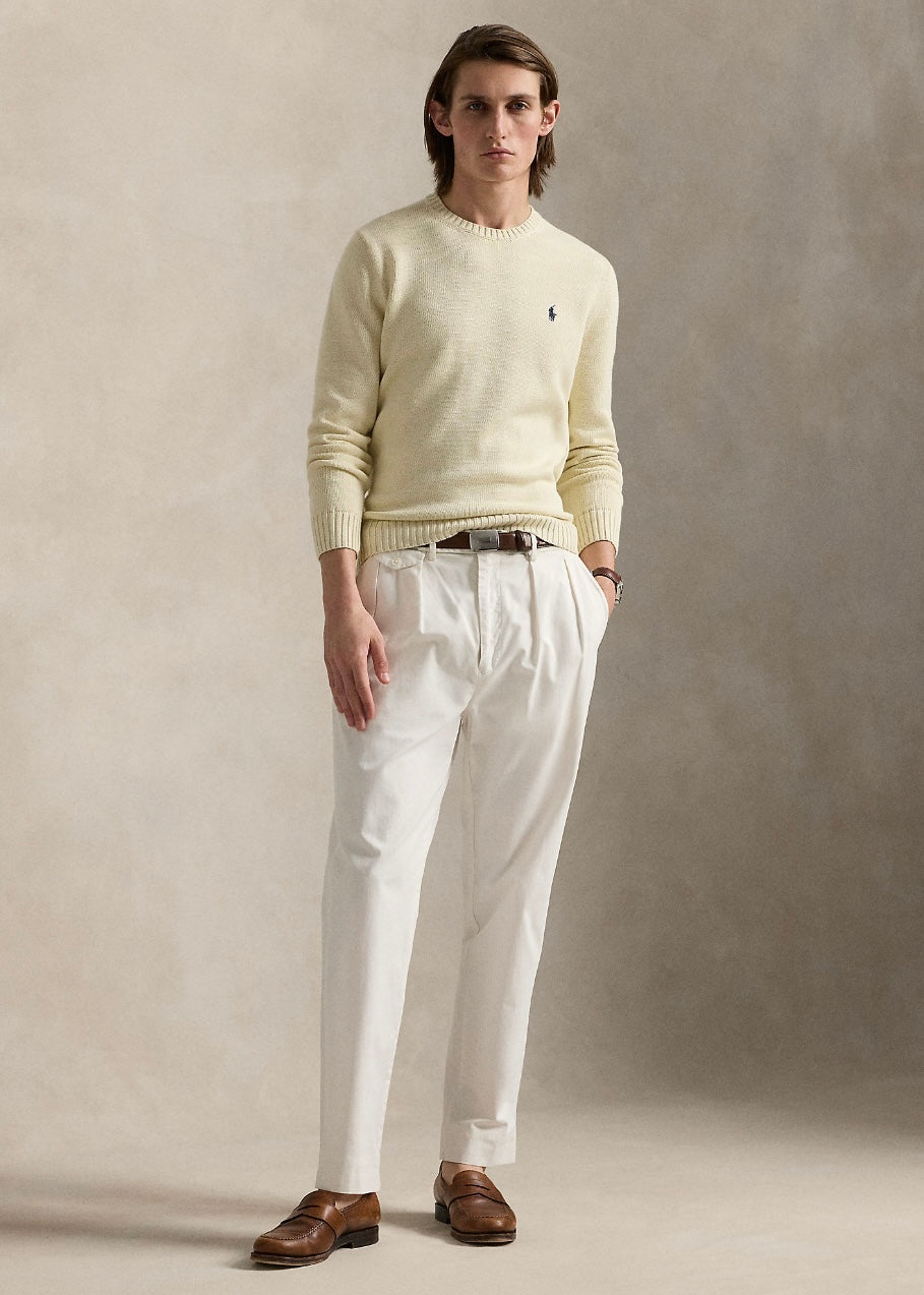 Cotton Crewneck sweater Andover Cream