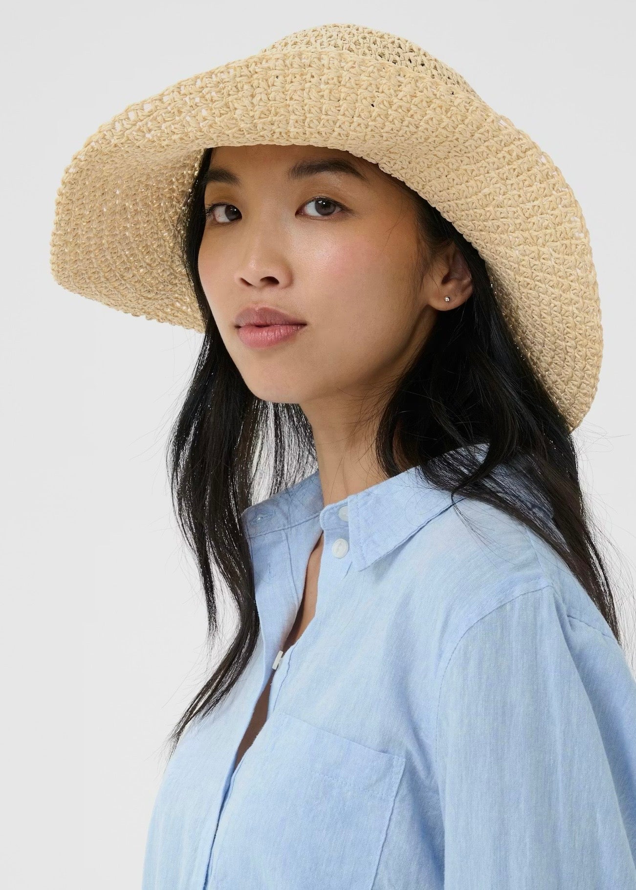 Pouline Hat Natural Raw