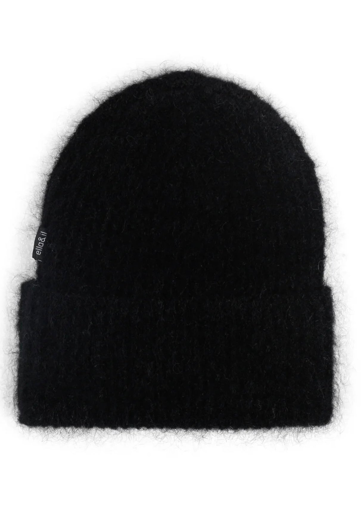 Ella&il Silje Chunky hat - Black