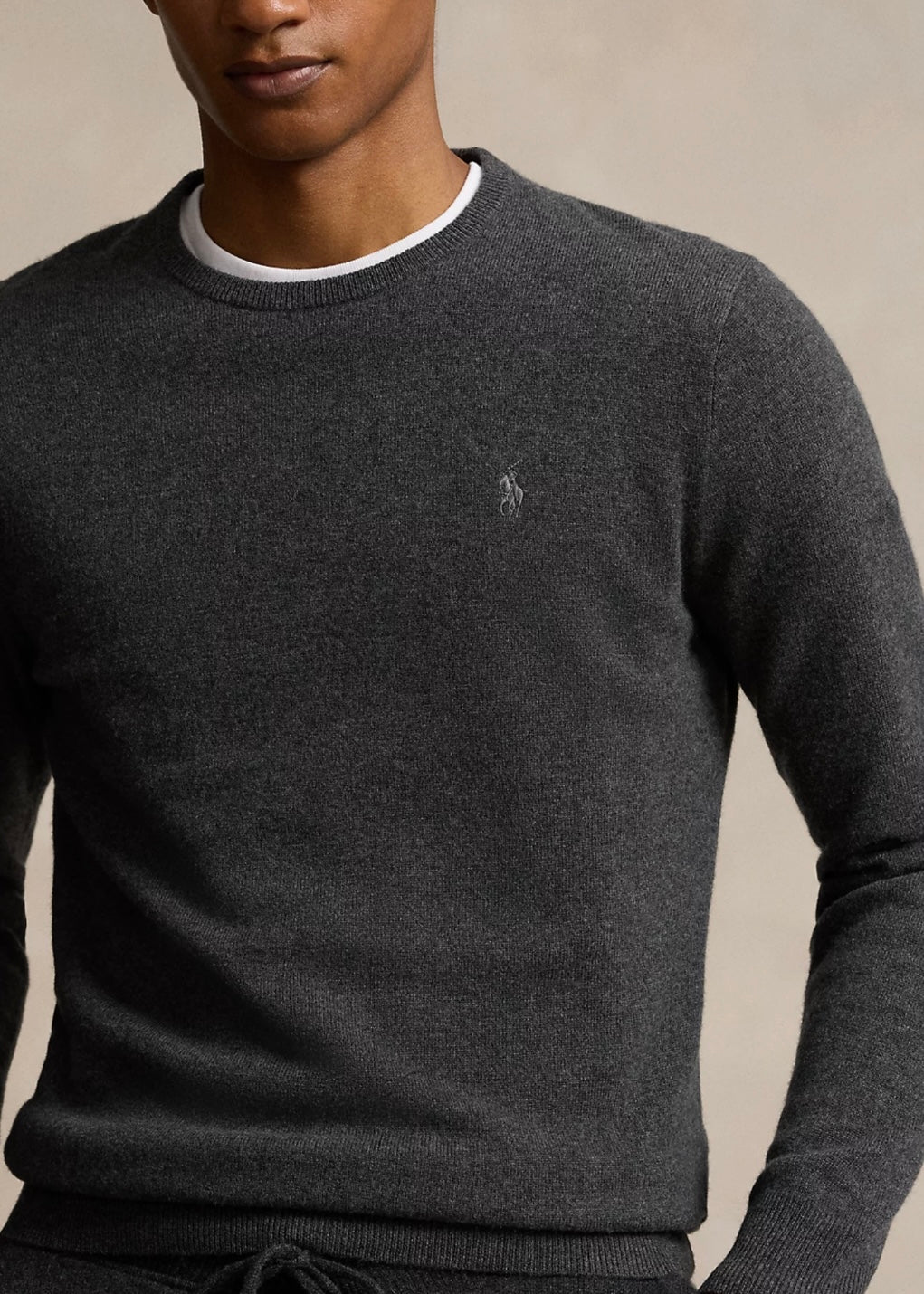 Polo Ralph Lauren Wool sweater - Dark Charcoal Heather