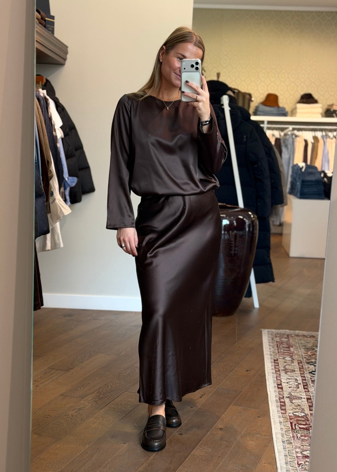 Alice Blouse Brown