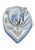 Silk Scarf Light Blue
