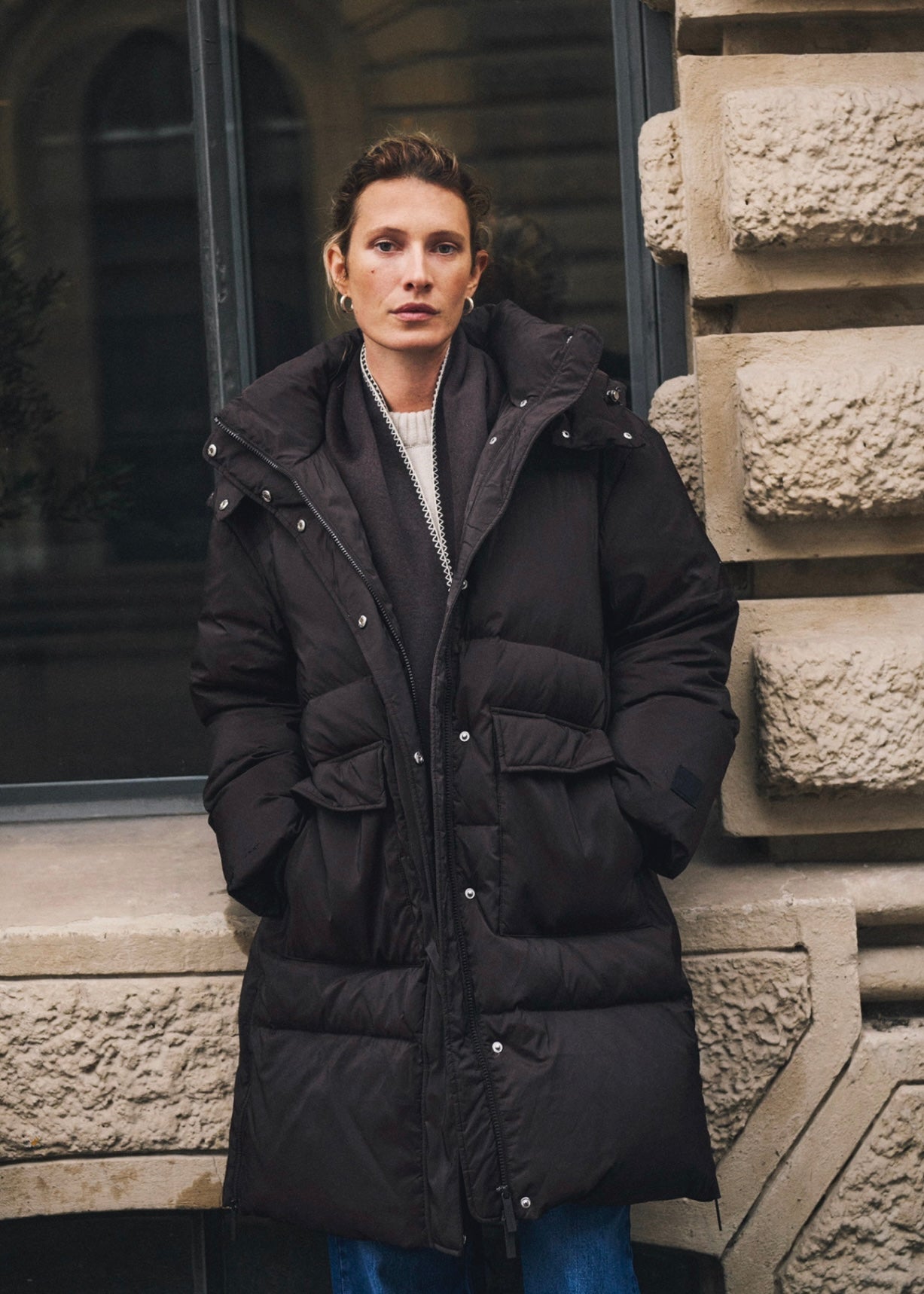 Lisanne coat Dark Walnut Melange