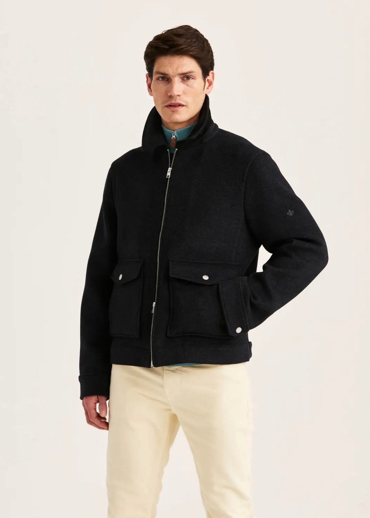 Wallace Wool Jacket Grey