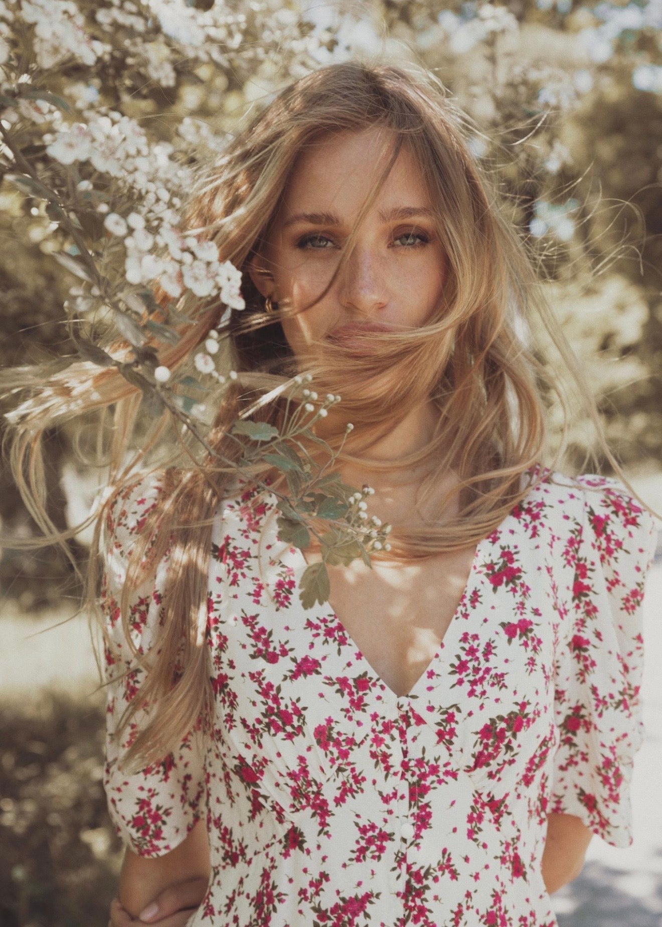 Aivy Dress Berry Print