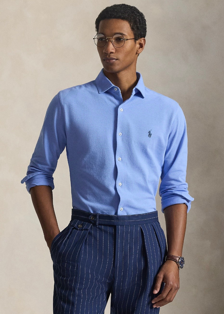 Featherweight Mesh Shirt Canvas Blue
