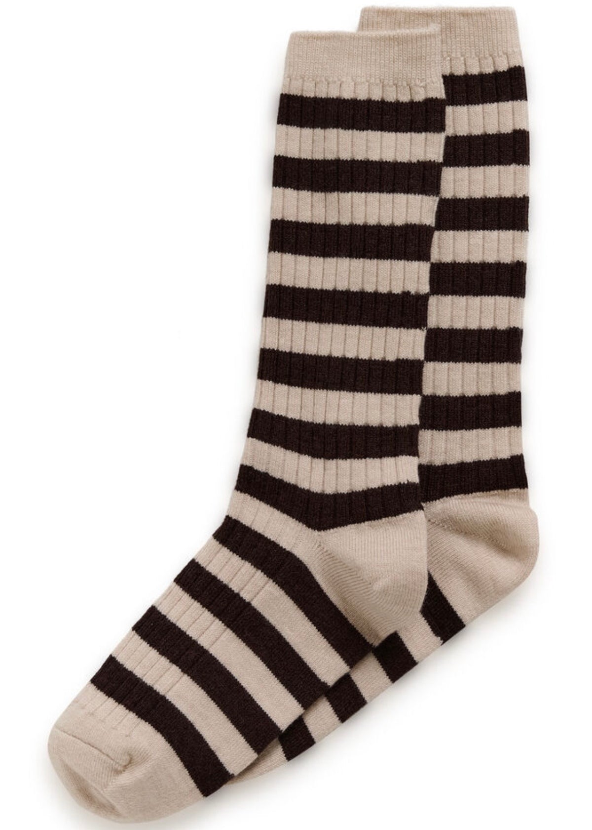Dorin Socks Brown Stripe