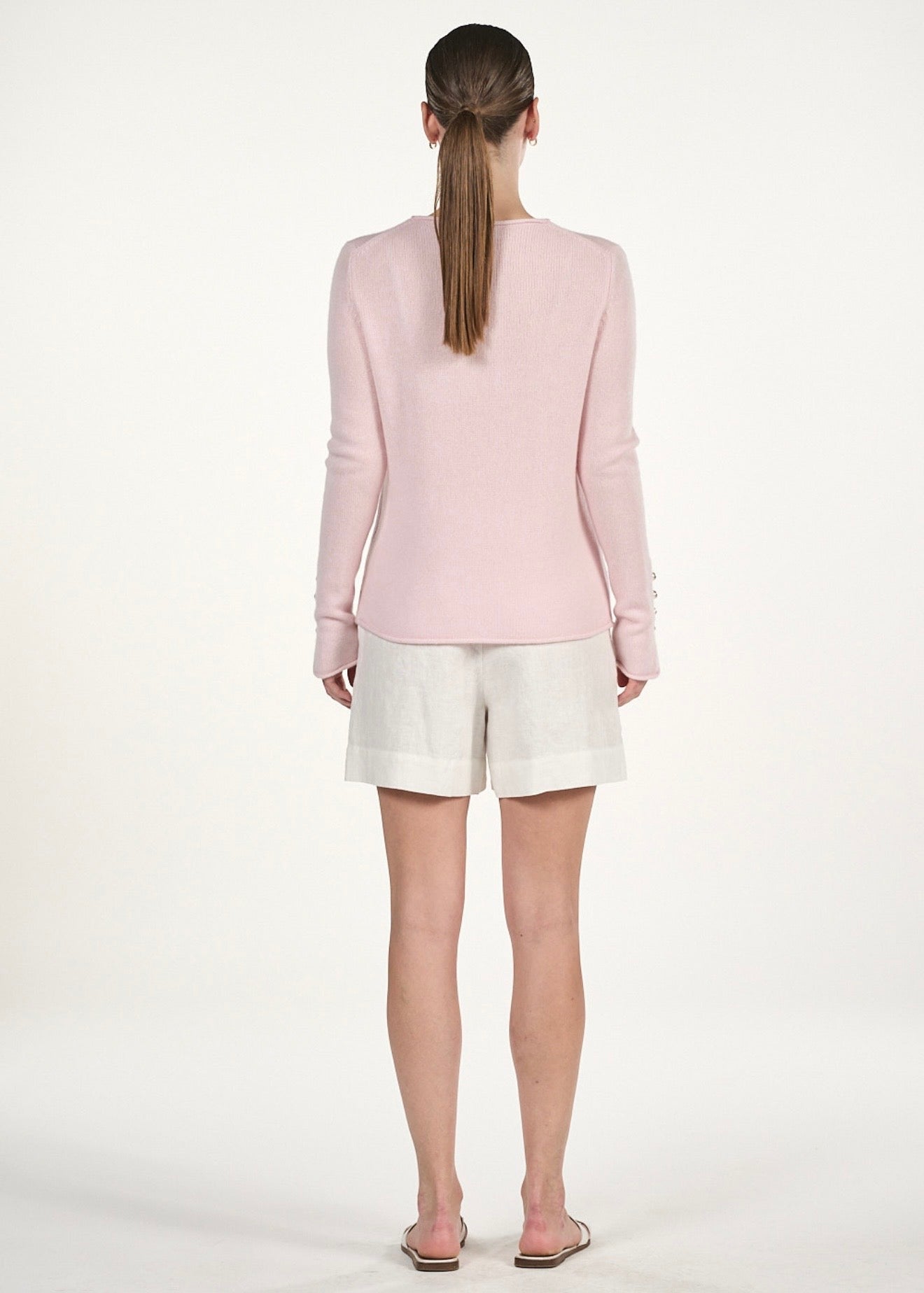 Abbelone sweater Soft Rose