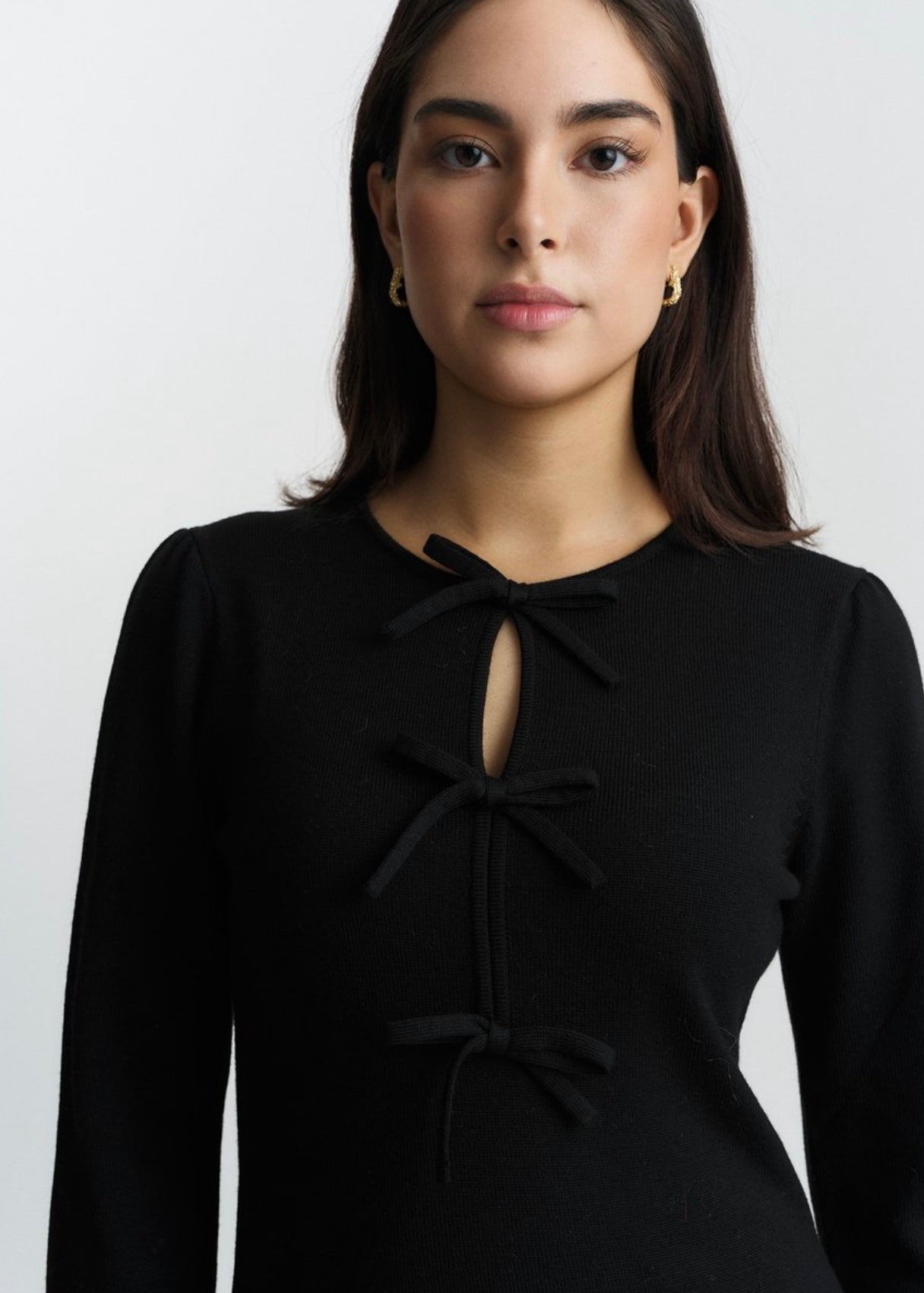 Dora Merino dress Black