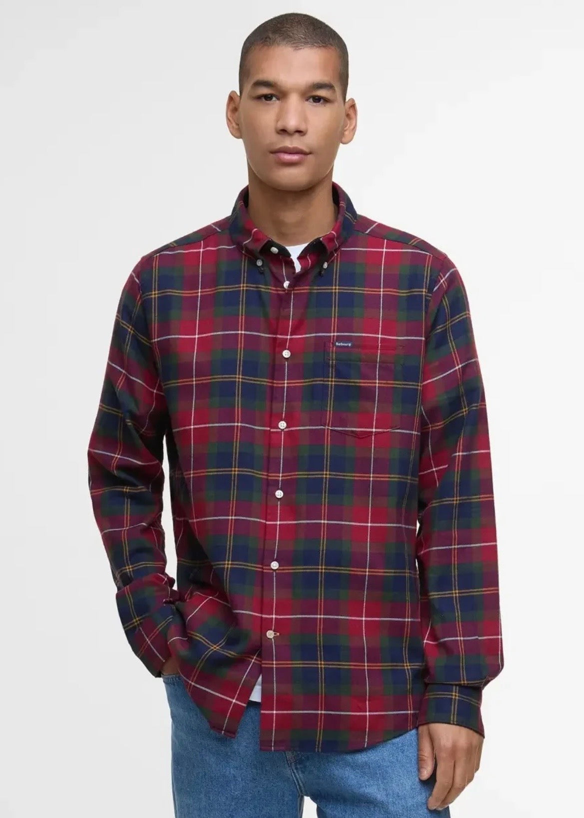 Fortrose Tailored Tartan Winterberry Tartan