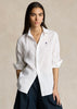 Classic Fit Linen Shirt White