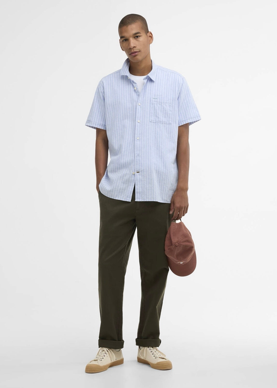 Nelson Striped Shirt Blue