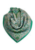 Silk Scarf Green