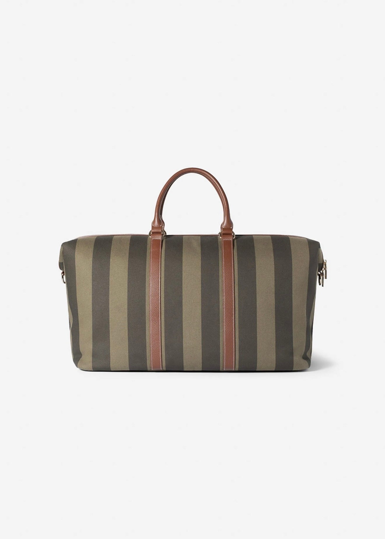 Marlowe Weekend Bag Green Stripe