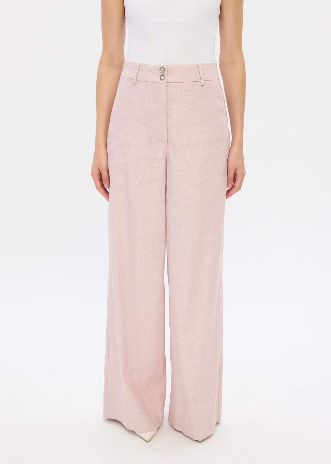Laura Strawberry Cream Linen