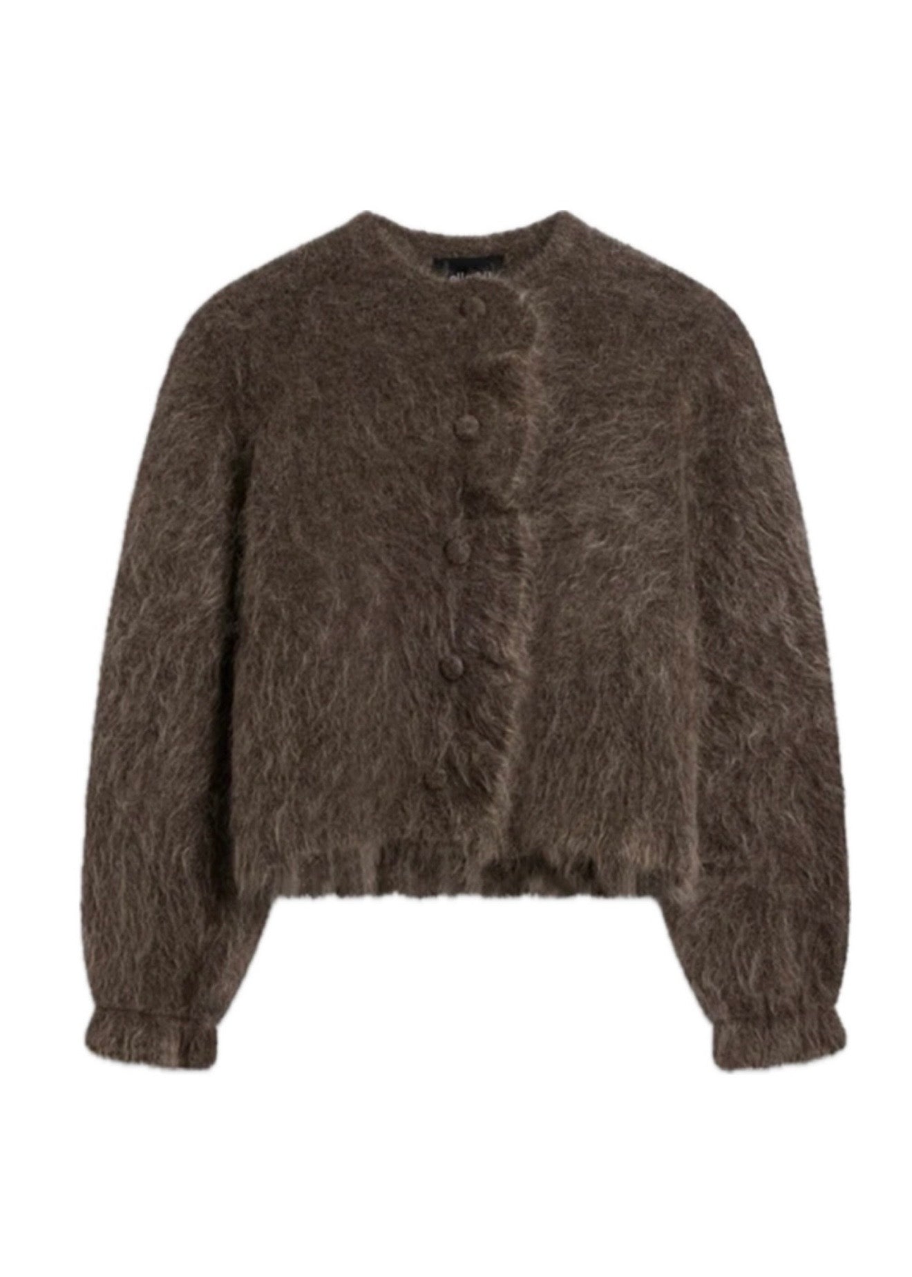Ana Chunky Cardigan Brown