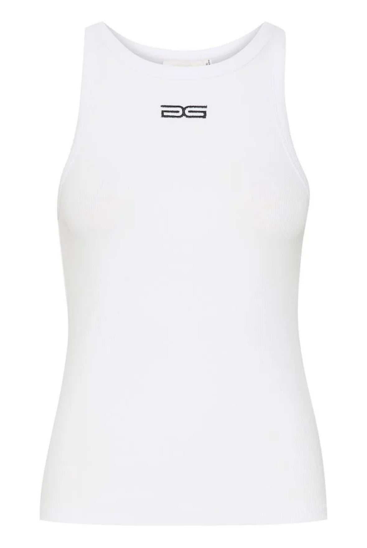 Gestuz Drew Logo singlet - Bright White