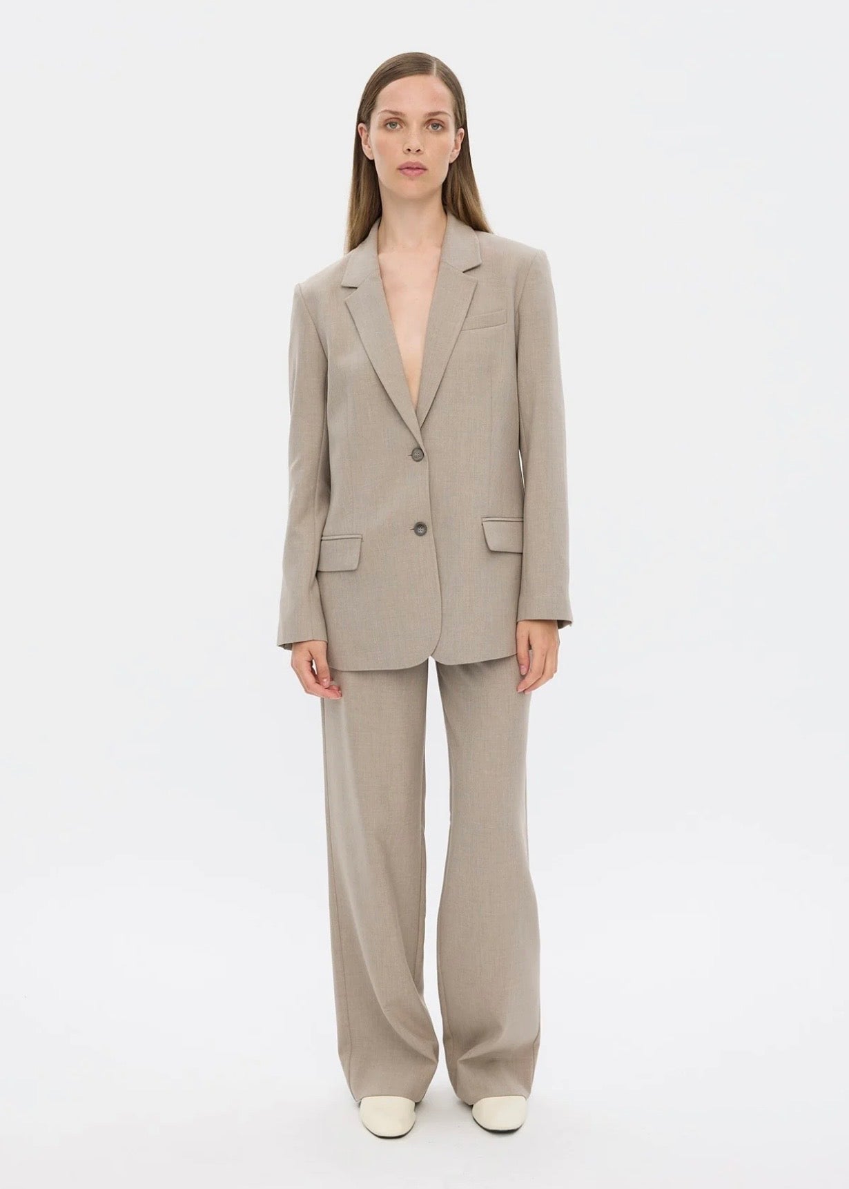 Hannah Blazer Oak Melange