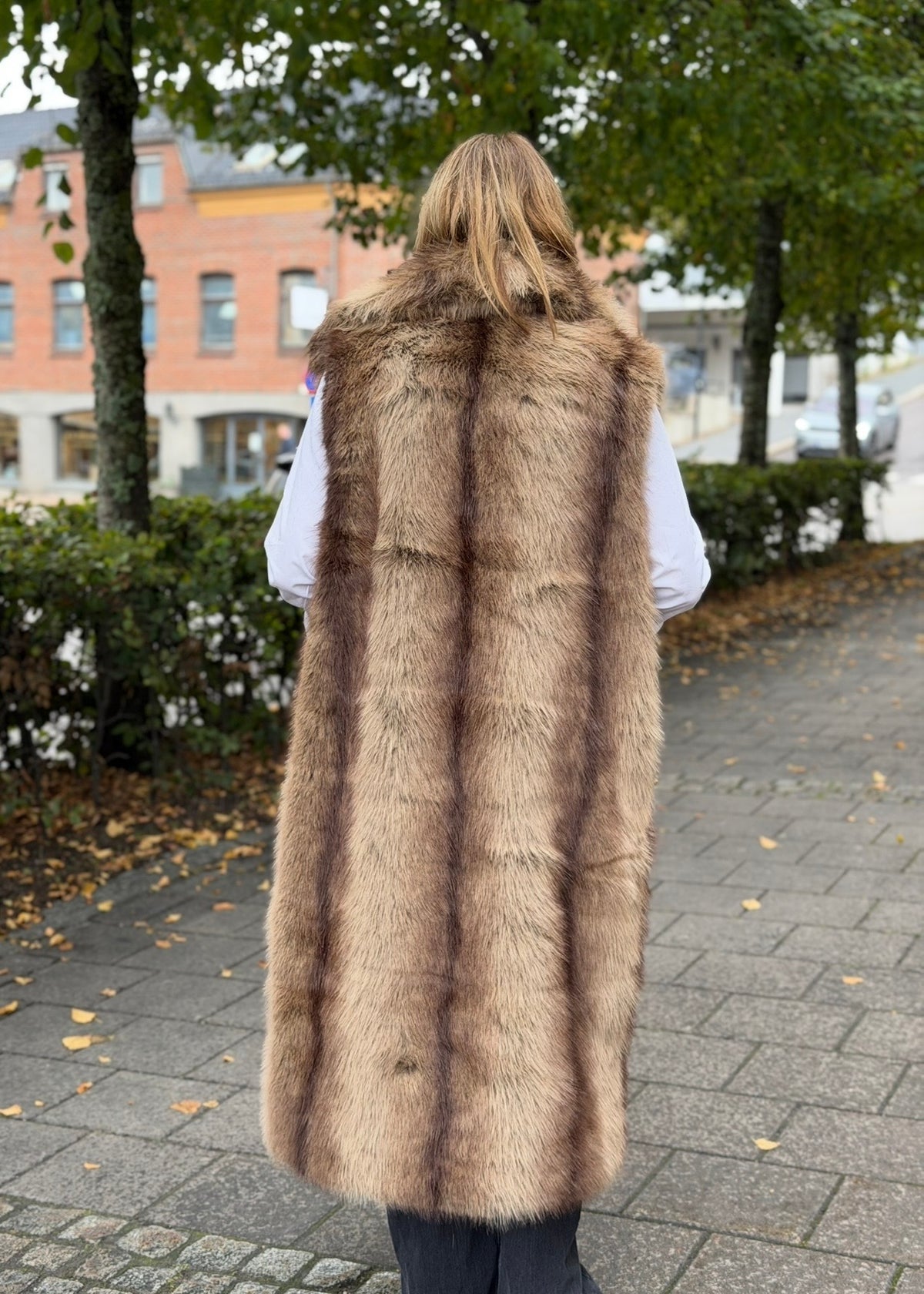 St. Moritz Fuskepels Vest Ulv