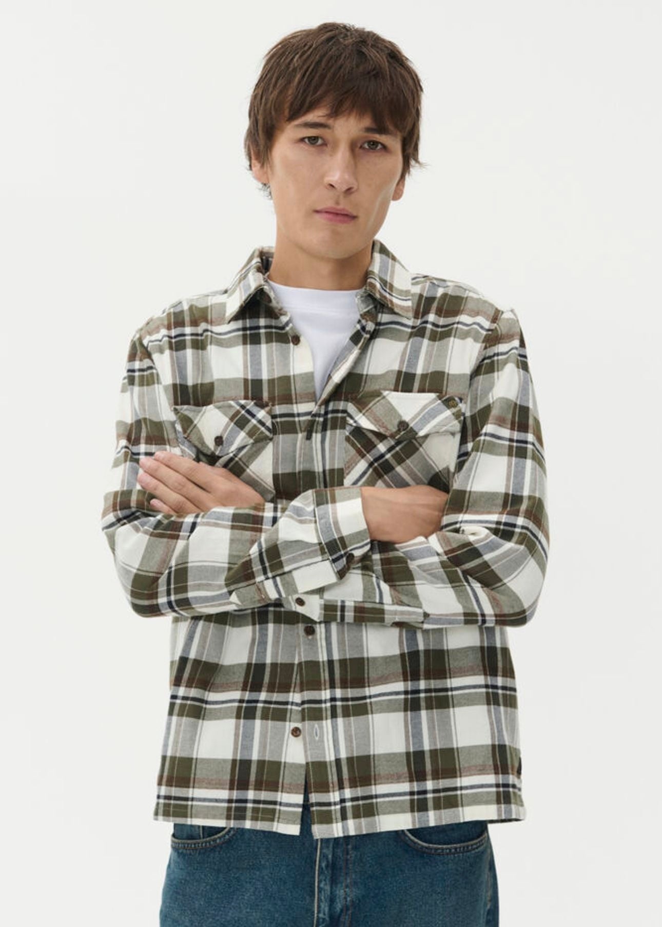 Glibbon Heritage shirt Olive Night