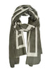 Wool-Viscose Scarf Green