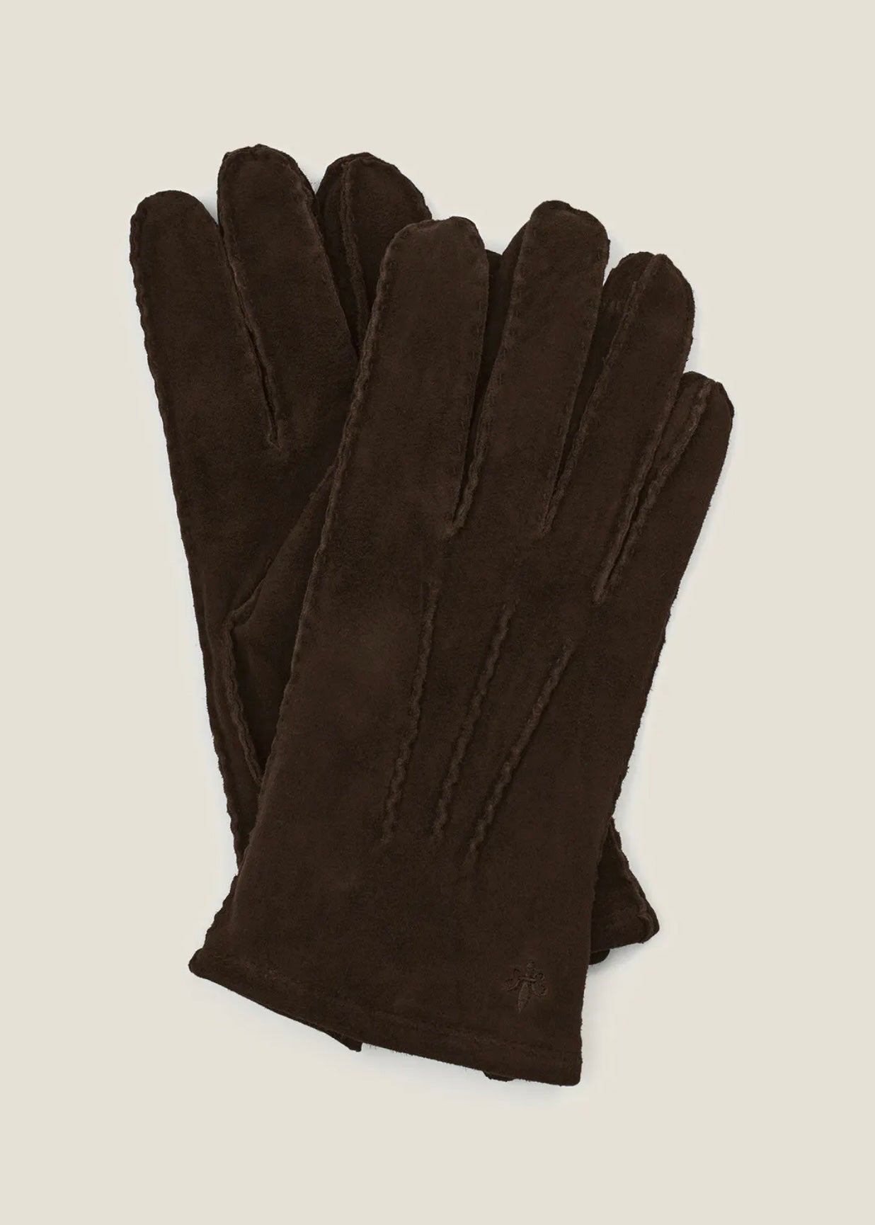 Morris Suede gloves - Brown