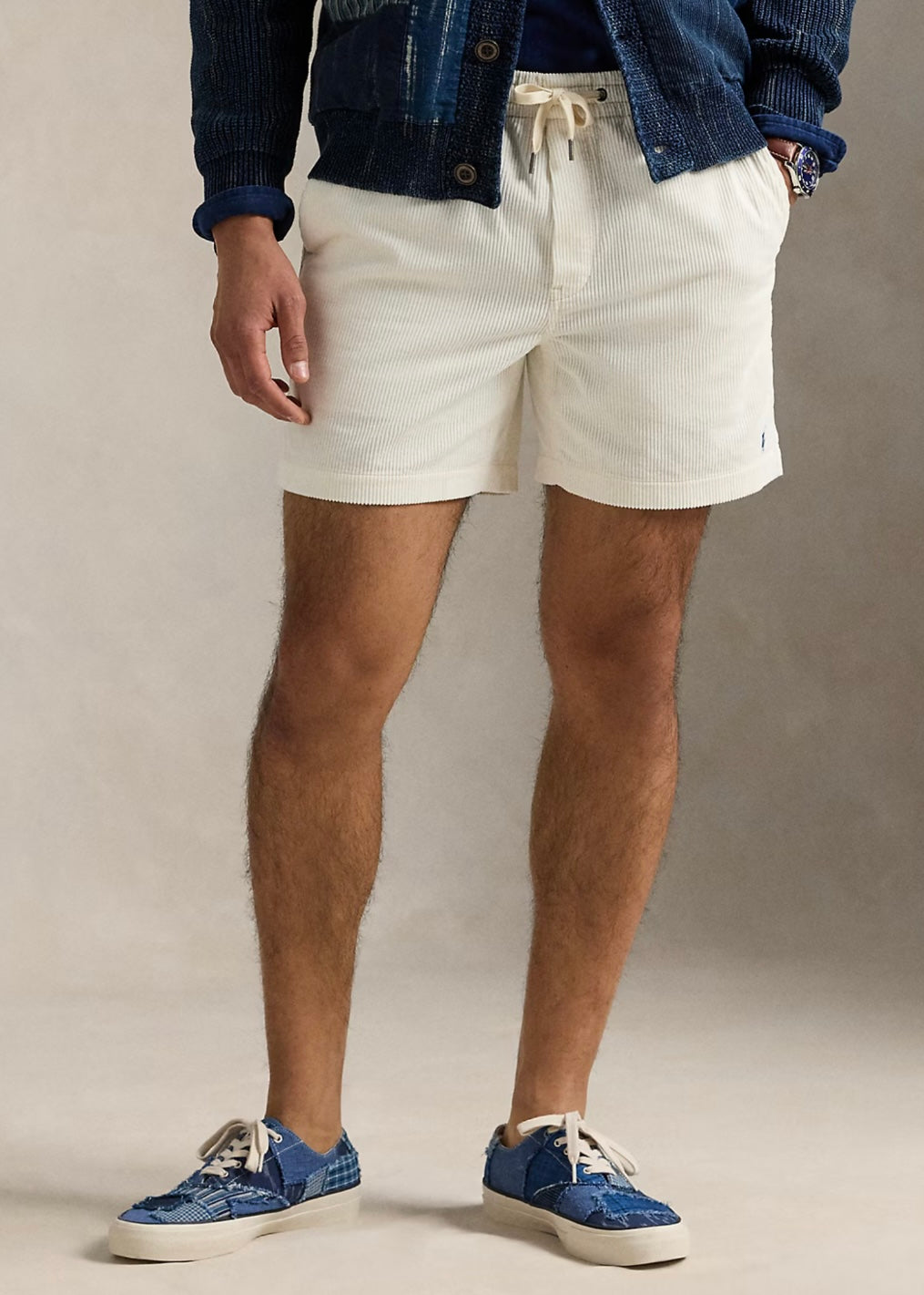 Polo Ralph Lauren Cord shorts - Warm White