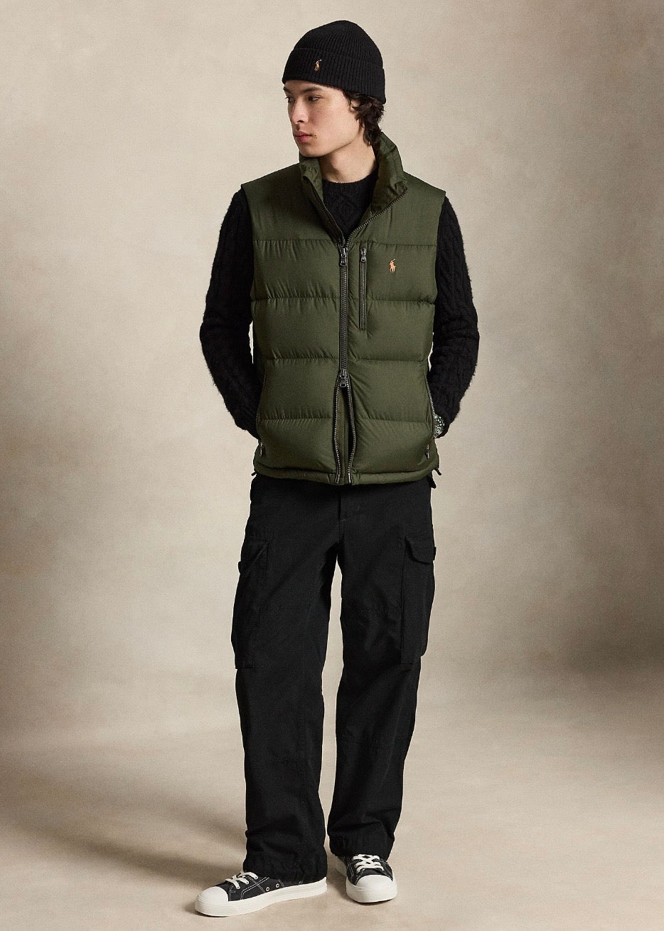 The Gorham Down Vest Company Olive