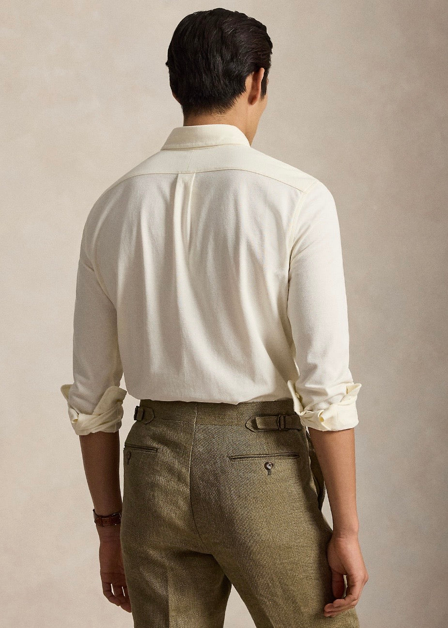 Featherweight Mesh Shirt Pale Cream