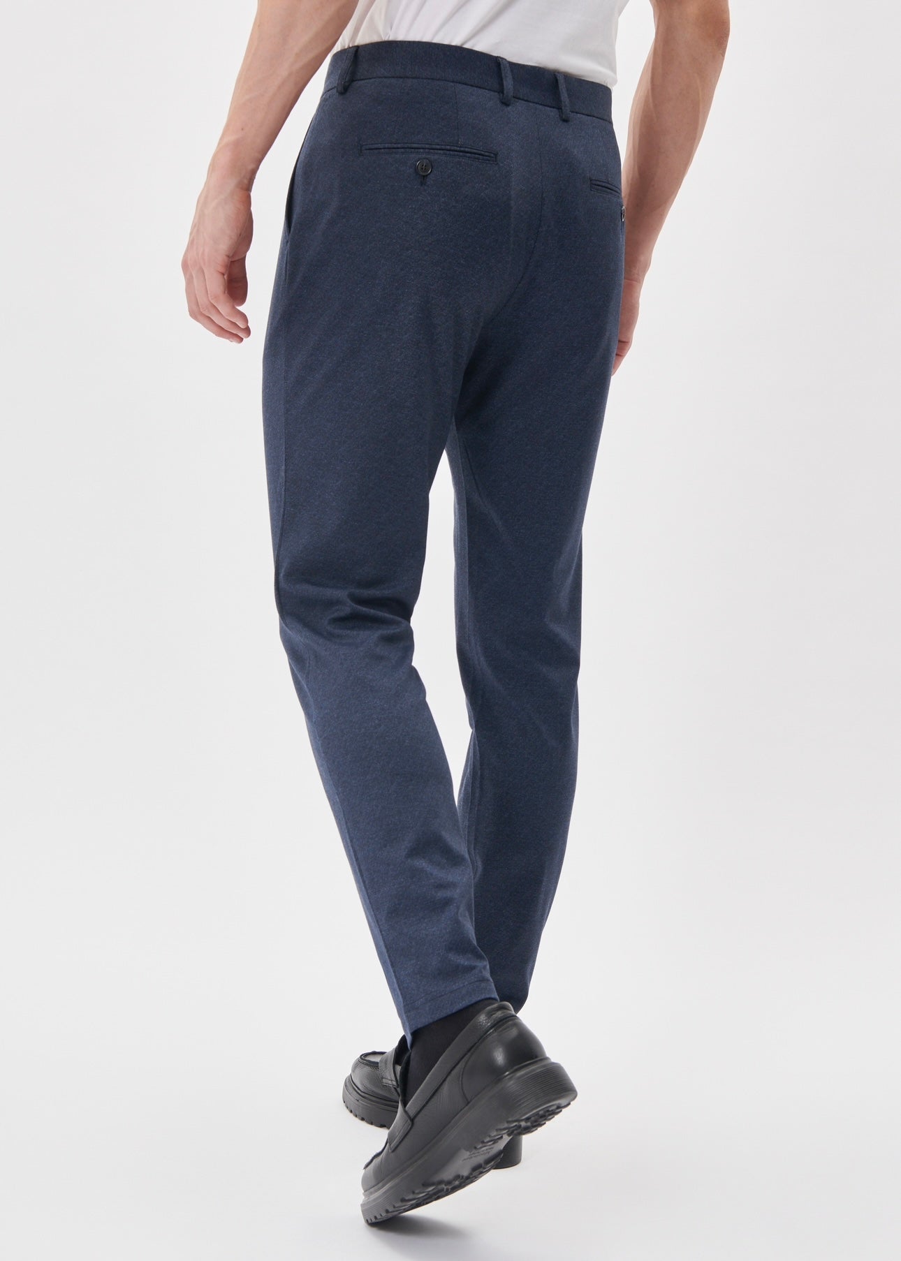 Matinique Liam Jersey pants - Dark Navy